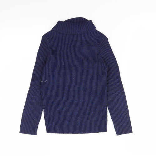 TU Girls Blue   Pullover Sweatshirt Size 7 Years