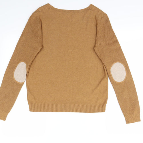 Dorothy Perkins Womens Beige   Pullover Sweatshirt Size 14