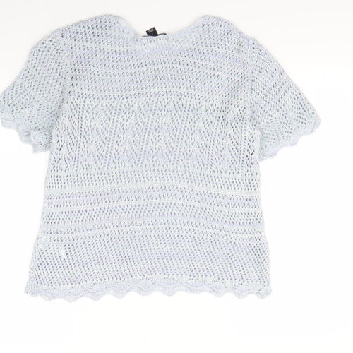 Atmosphere Womens Blue   Pullover Jumper Size L