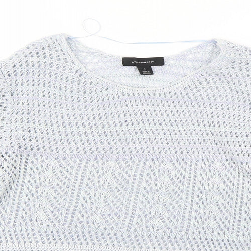 Atmosphere Womens Blue   Pullover Jumper Size L