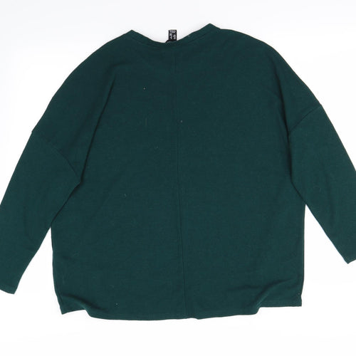 new look  Womens Green   Pullover Jumper Size 12