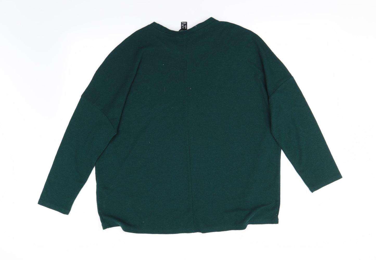 new look  Womens Green   Pullover Jumper Size 12