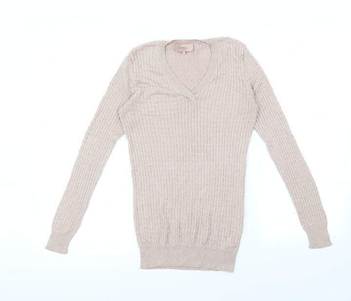 next  Womens Pink   Pullover Sweatshirt Size 10