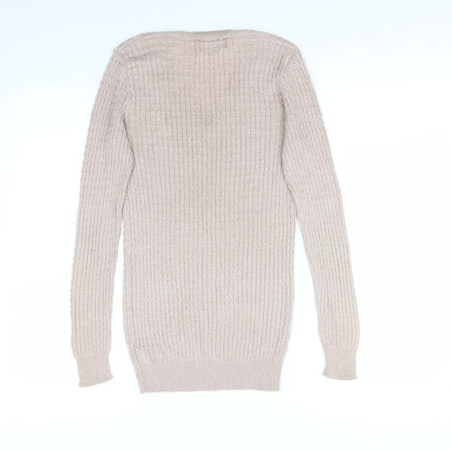next  Womens Pink   Pullover Sweatshirt Size 10