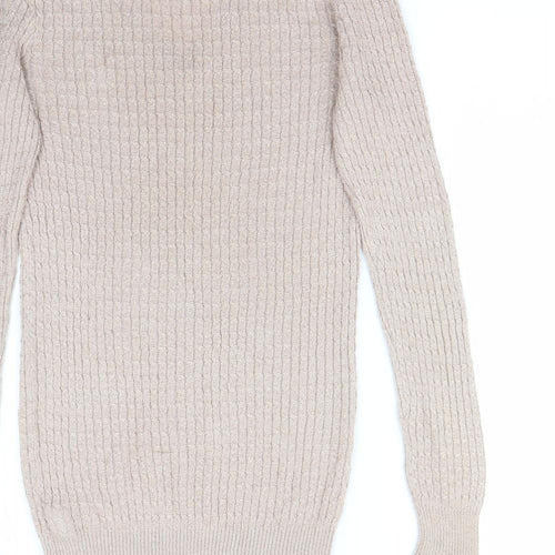 next  Womens Pink   Pullover Sweatshirt Size 10
