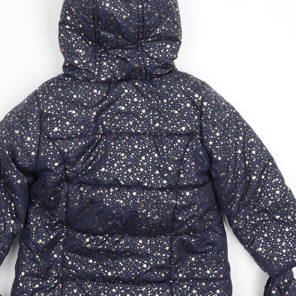 George Girls Blue   Rain Coat Coat Size 9-12 Months