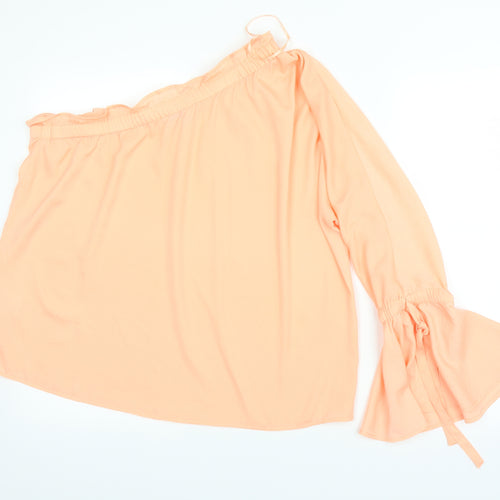 Warehouse Womens Pink   Basic Blouse Size 16