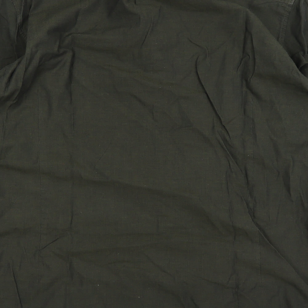 AR Red Mens Green    Dress Shirt Size 2XL