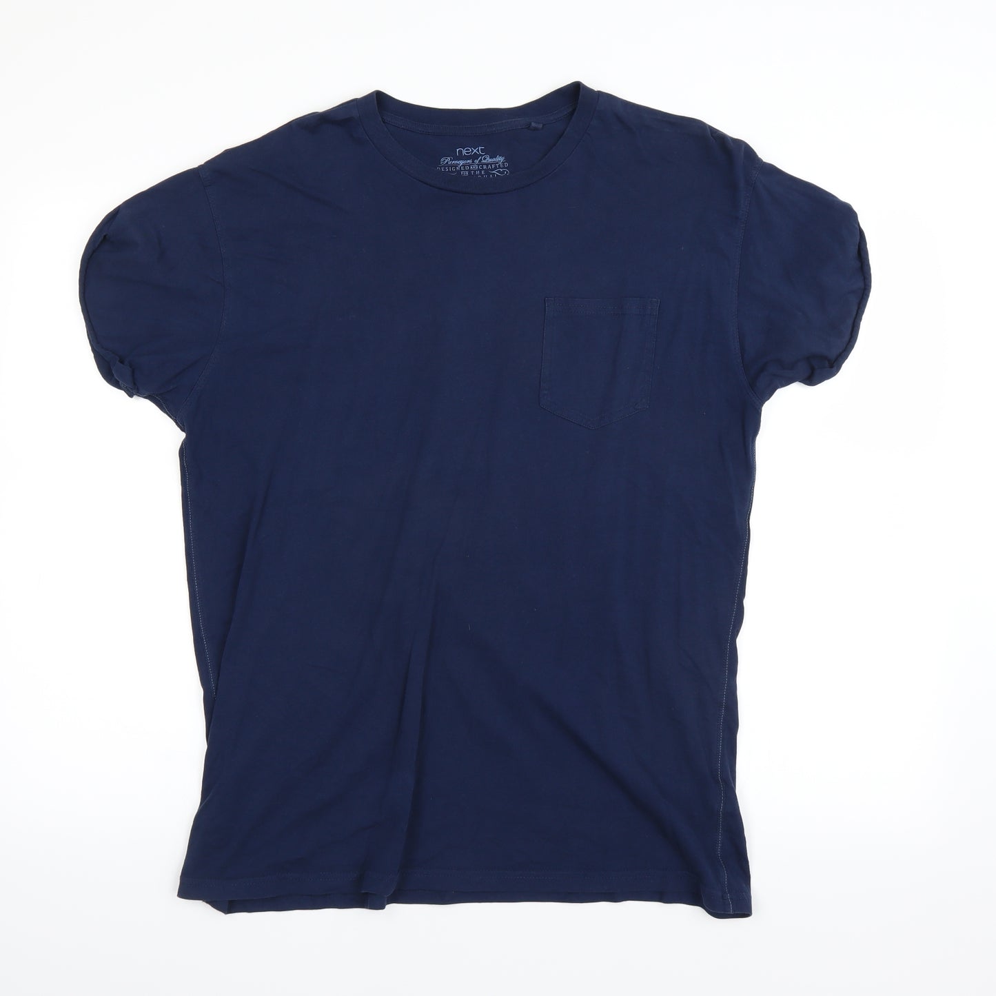 NEXT Mens Blue    T-Shirt Size L