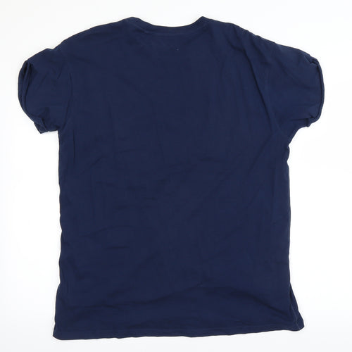 NEXT Mens Blue    T-Shirt Size L