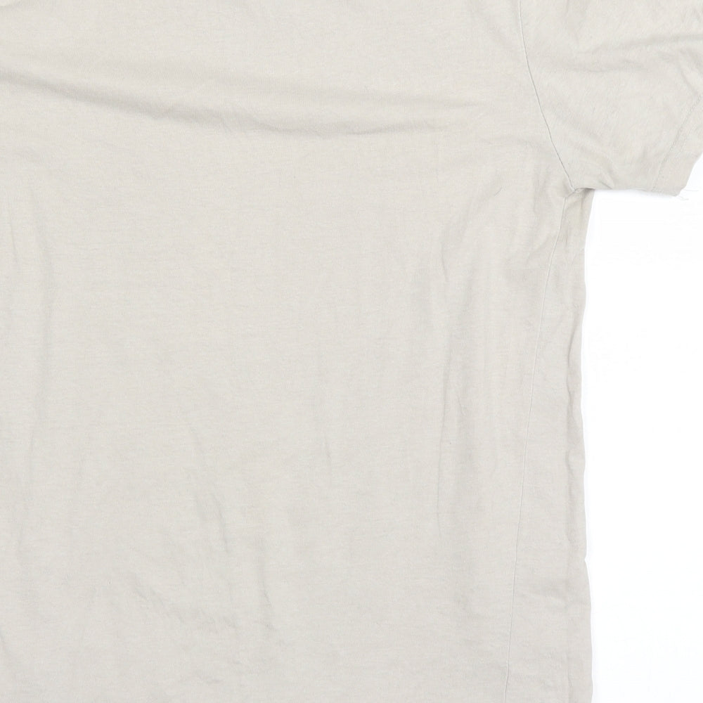 Boohoo Mens Grey    T-Shirt Size L