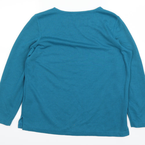 BM Womens Blue   Pullover Jumper Size S
