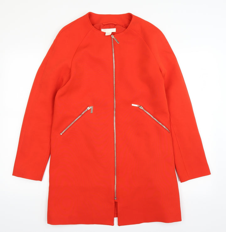 H&M Womens Red Jacket Size 8