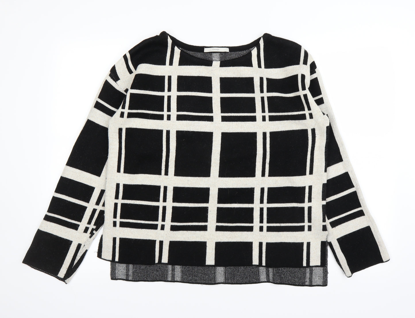 George Womens Black   Pullover Jumper Size 12