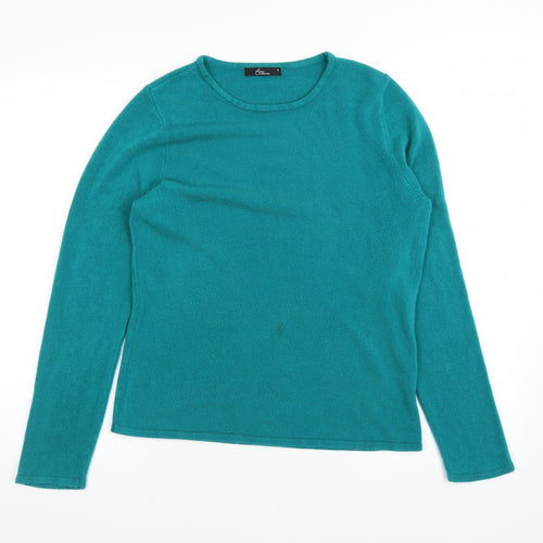 BM Womens Blue   Pullover Jumper Size M