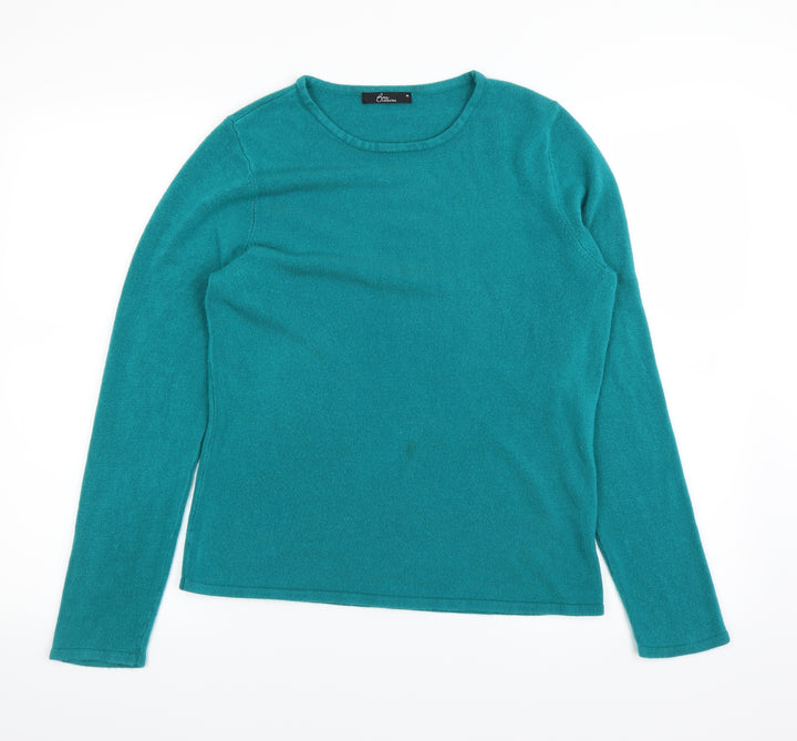 BM Womens Blue   Pullover Jumper Size M