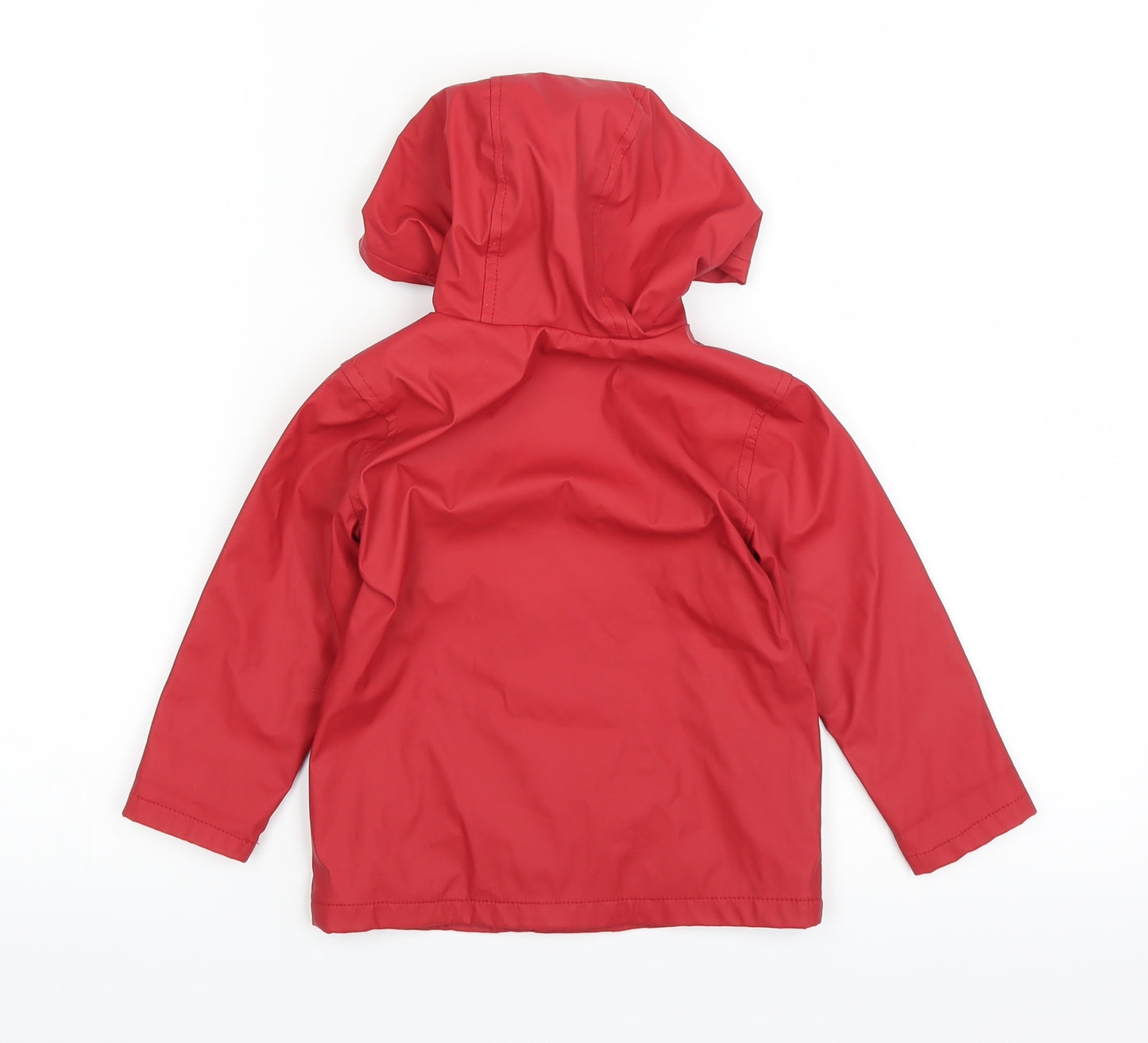 George Baby Red   Rain Coat Cape Size 12-18 Months