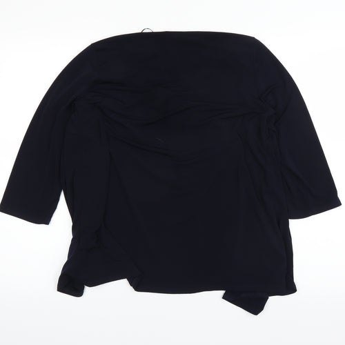 Destiny Womens Blue   Basic T-Shirt Size 14