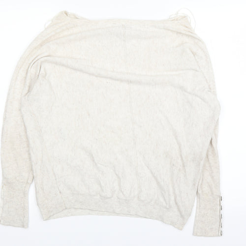 Mini Velvet Womens White   Basic T-Shirt Size 8