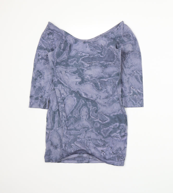 Miso Womens Blue Bodycon Size 6