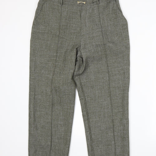 Marks and Spencer Womens Grey   Trousers  Size 14 L22 in