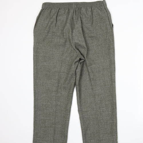 Marks and Spencer Womens Grey   Trousers  Size 14 L22 in