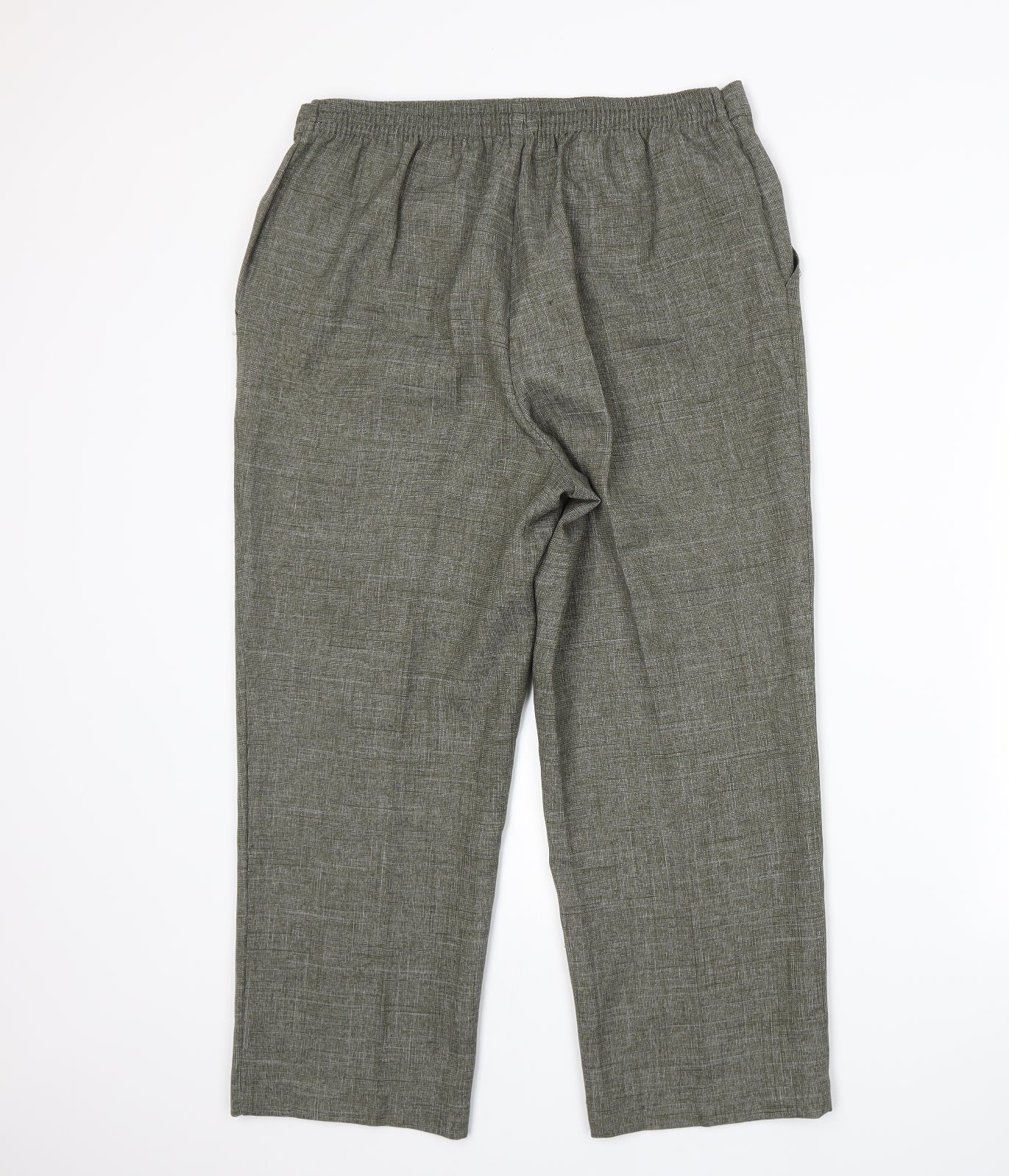 Marks and Spencer Womens Grey   Trousers  Size 14 L22 in