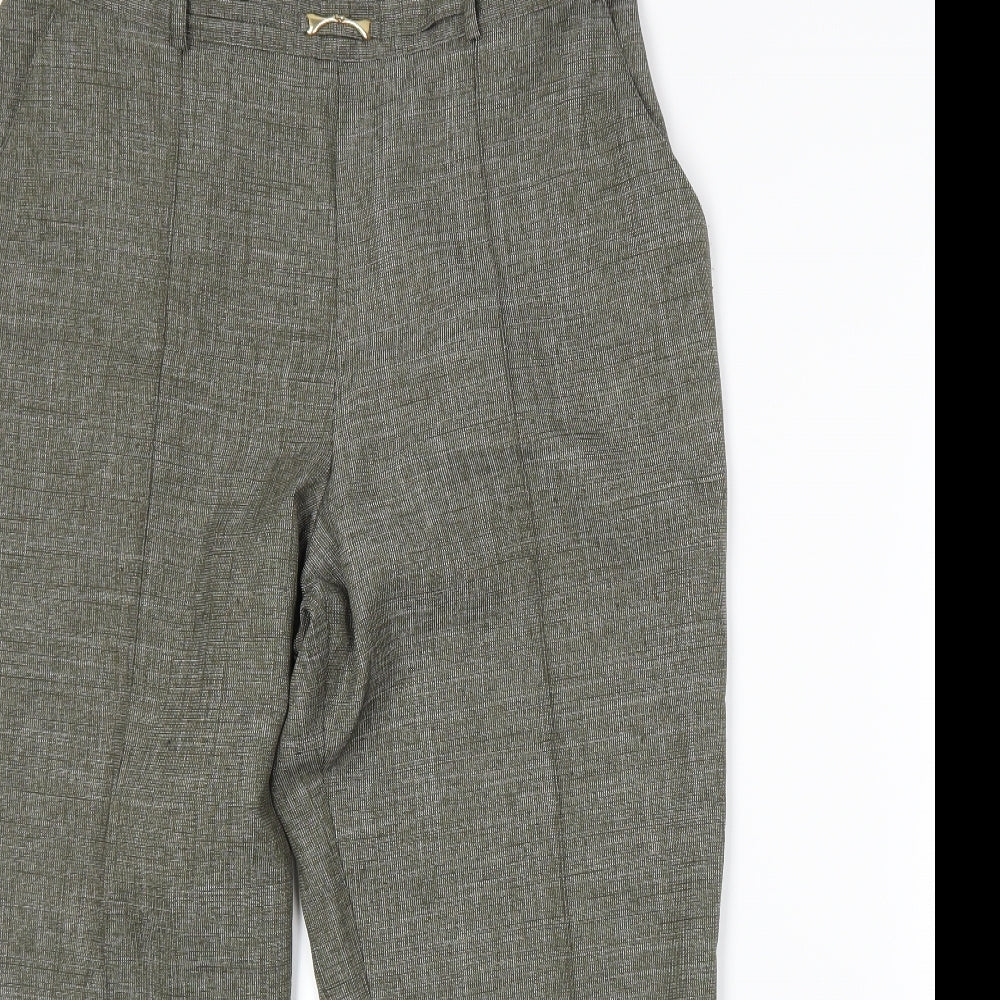 Marks and Spencer Womens Grey   Trousers  Size 14 L22 in