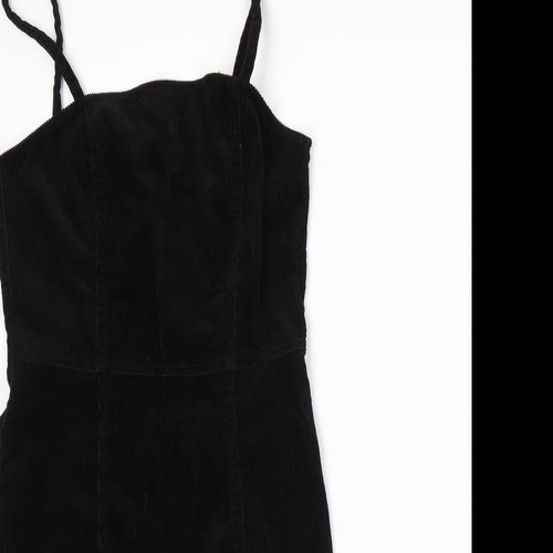 Divided by H&M Womens Black  Corduroy Bodycon  Size 10