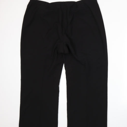 Debenhams Womens Black   Trousers  Size 20 L25 in