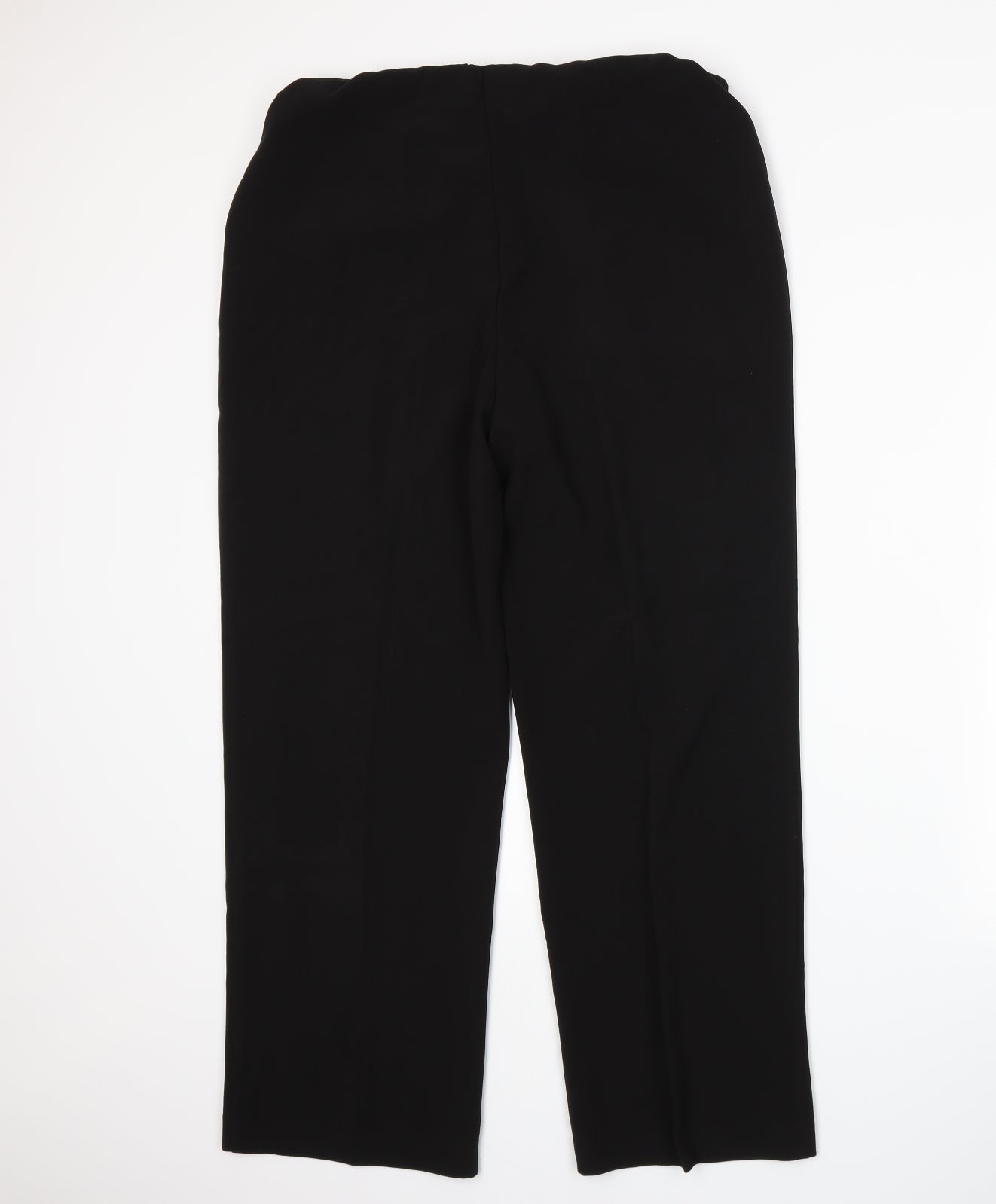 Isle Womens Black   Trousers  Size 16 L25 in