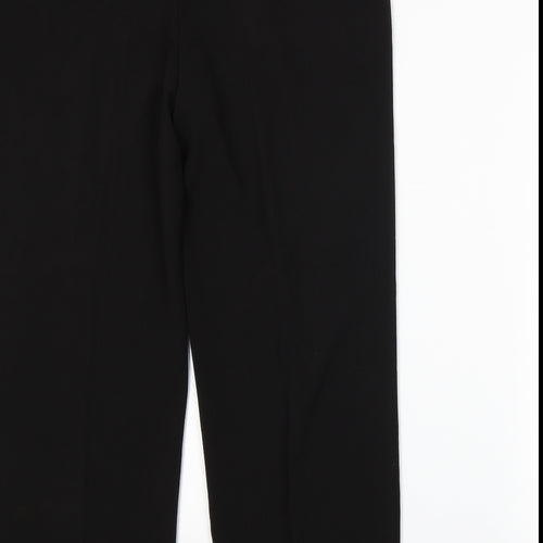Isle Womens Black   Trousers  Size 16 L25 in