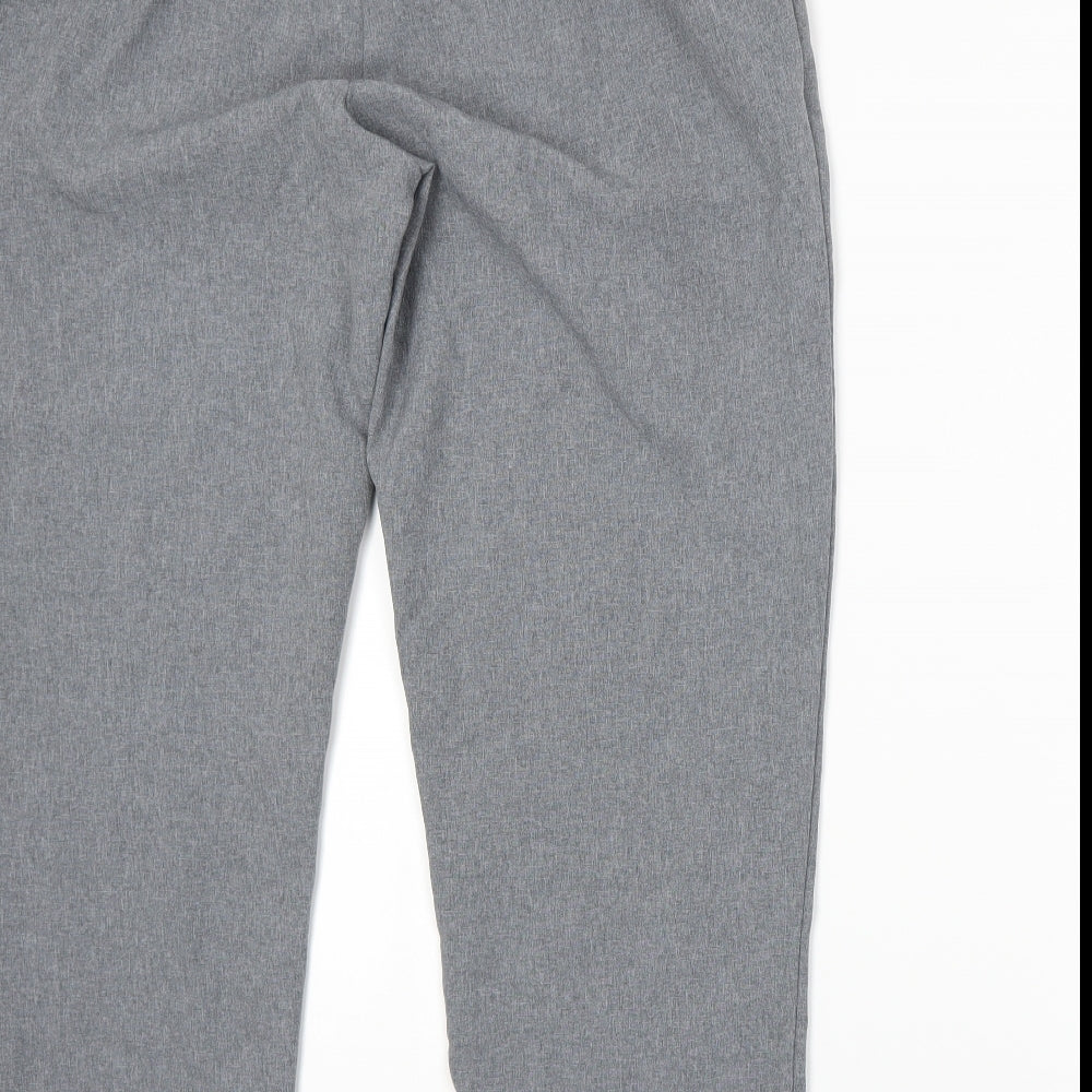 Essentials Womens Grey   Trousers  Size 18 L26 in