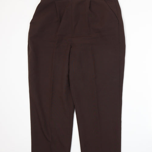 BM Womens Brown   Trousers  Size 18 L25 in