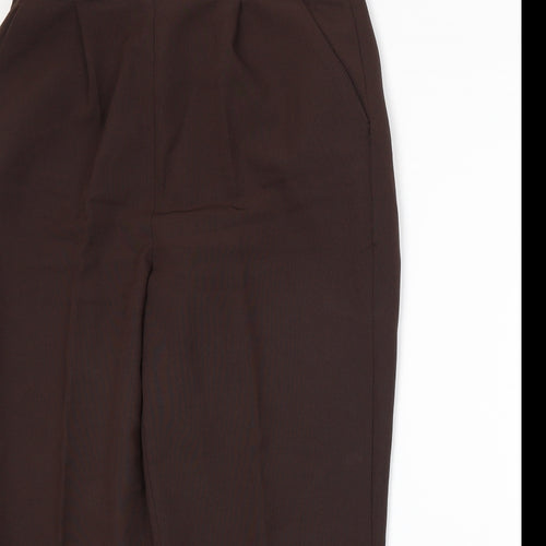 BM Womens Brown   Trousers  Size 18 L25 in