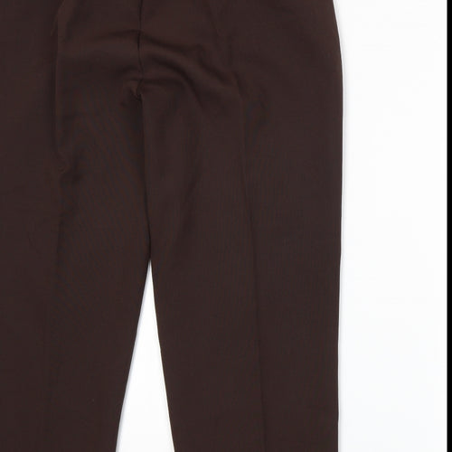 BM Womens Brown   Trousers  Size 18 L25 in