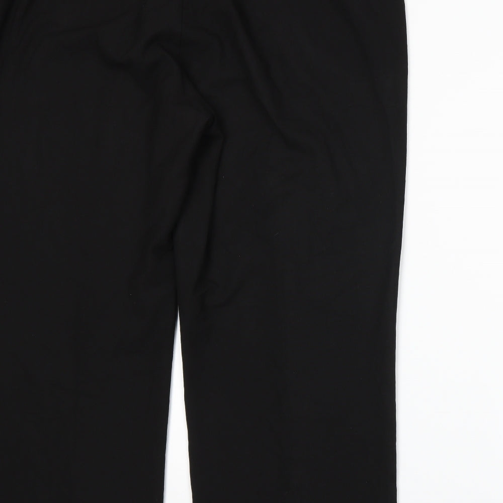 Slimma Womens Black   Trousers  Size 22 L27 in