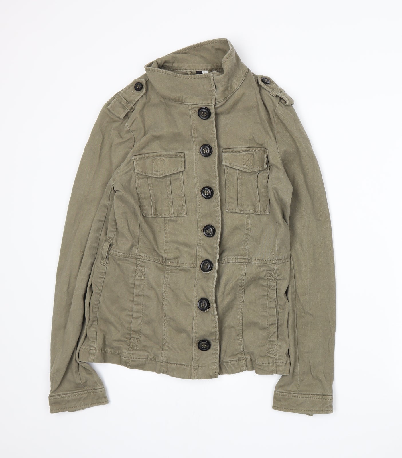 Divided by H&M Womens Green   Jacket  Size 10