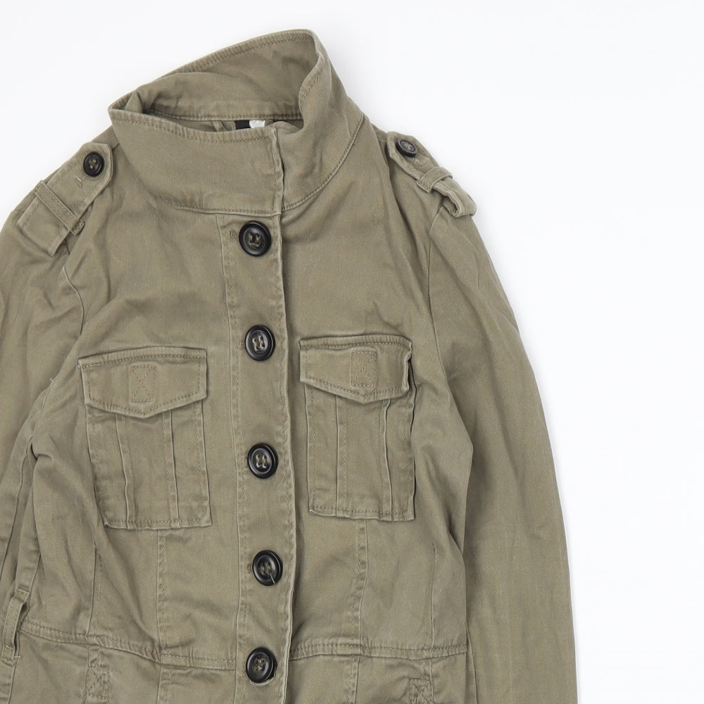 Divided by H&M Womens Green   Jacket  Size 10