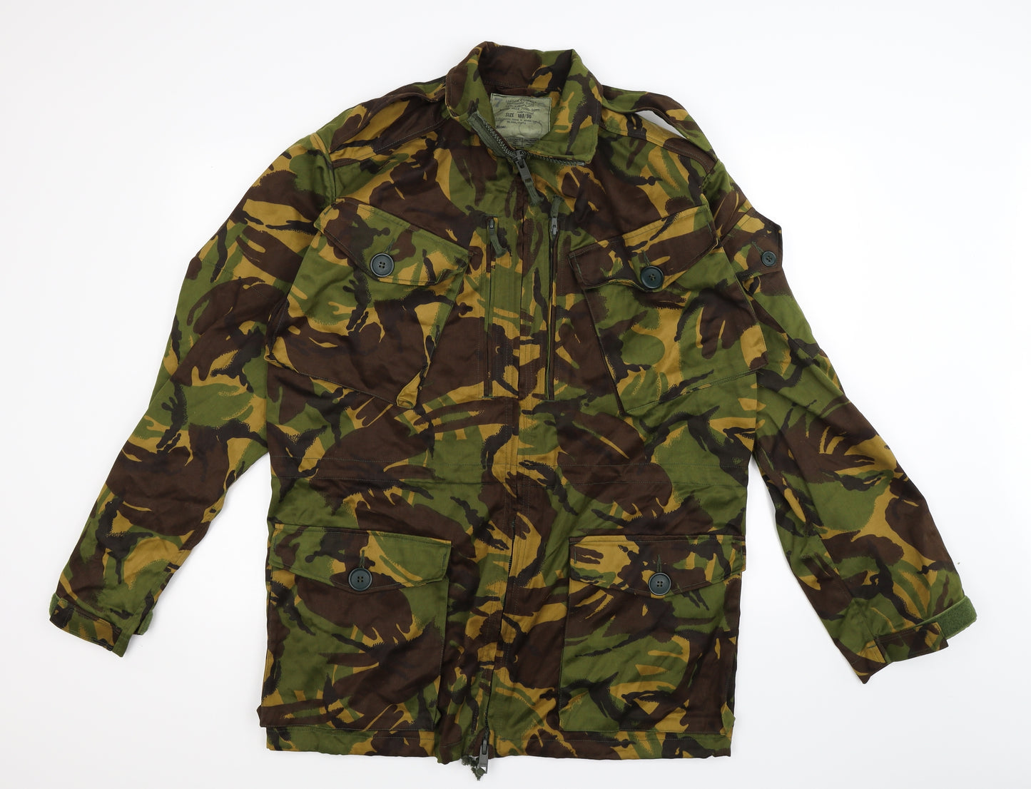 smock combat Mens Green Camouflage  Jacket  Size L  - military
