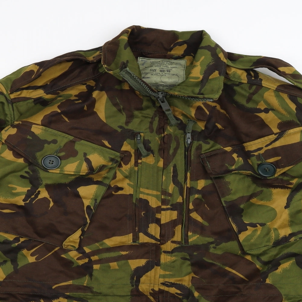 smock combat Mens Green Camouflage  Jacket  Size L  - military