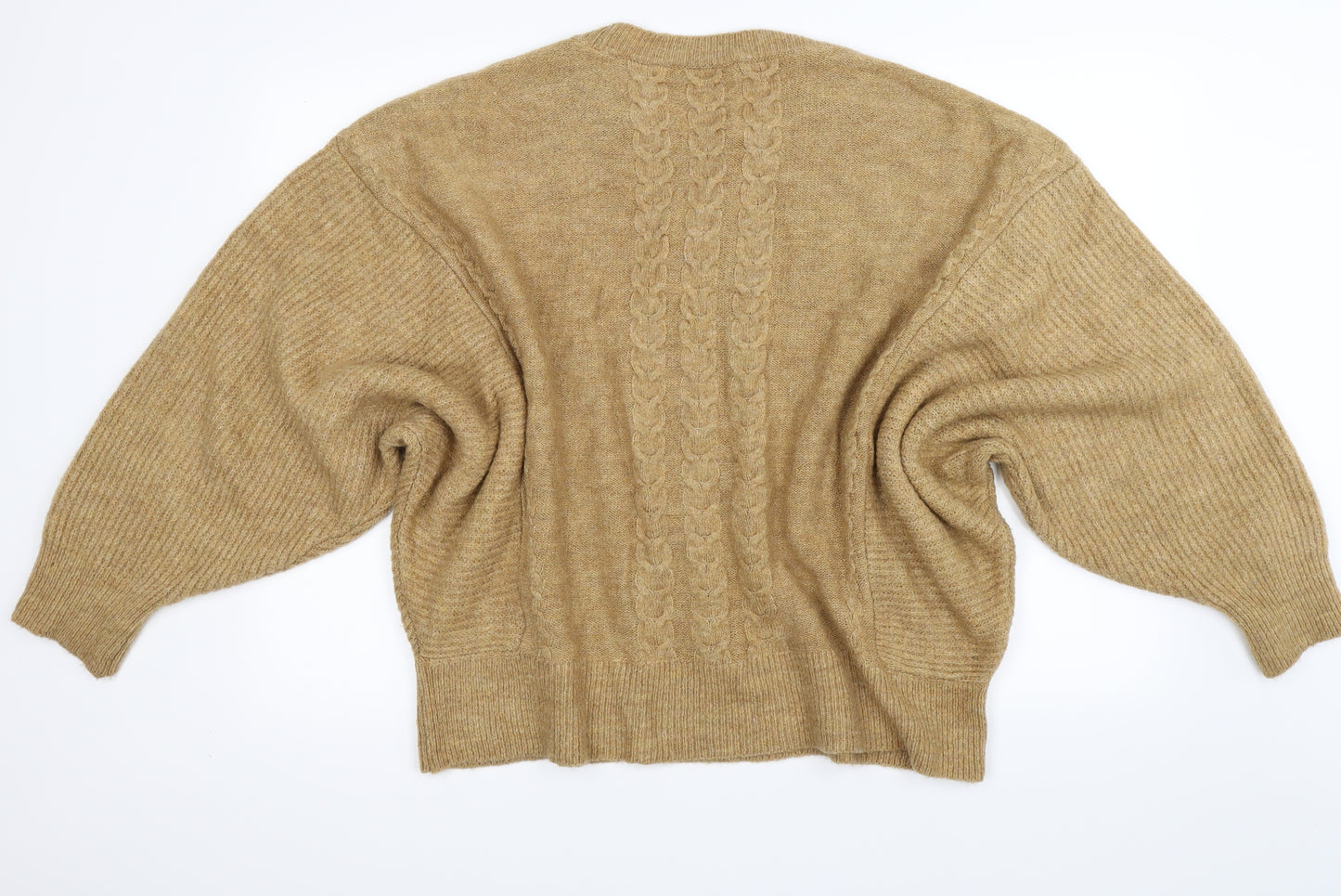 Dorothy Perkins Womens Beige  Knit Pullover Jumper Size XL  - batwing