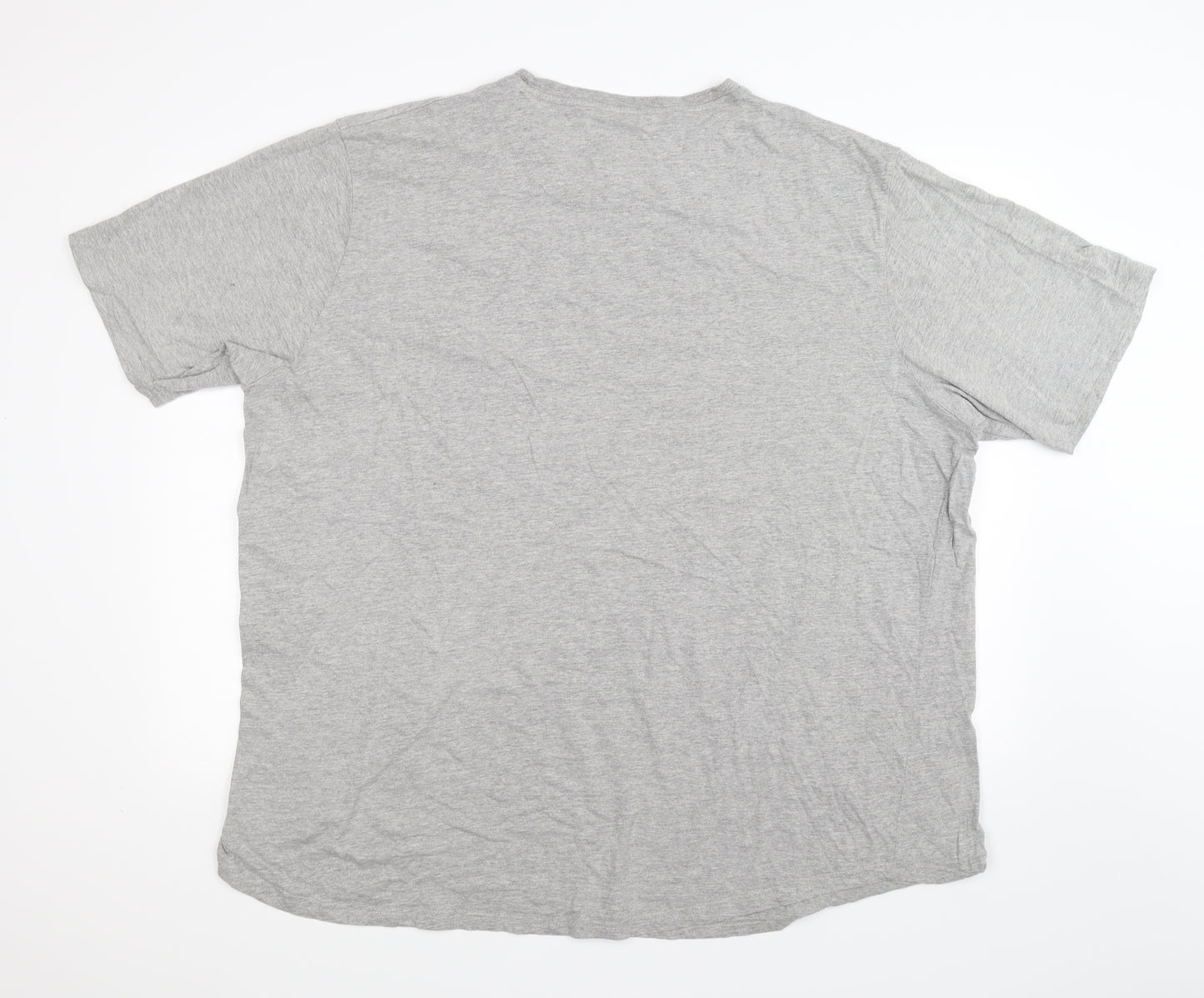 Le Breve Mens Grey    T-Shirt Size 4XL