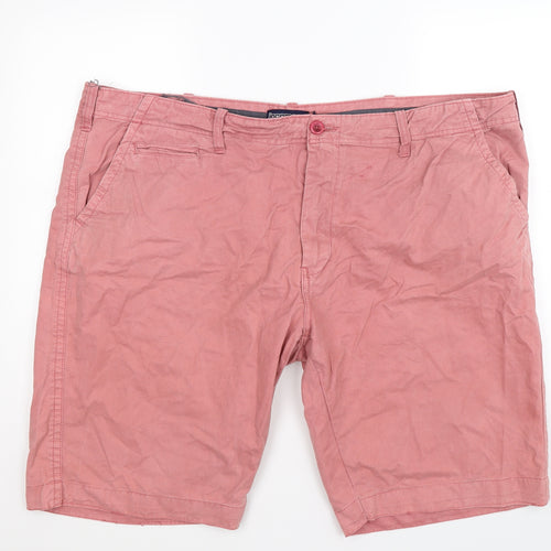 Jacamo Mens Pink   Chino Shorts Size 48