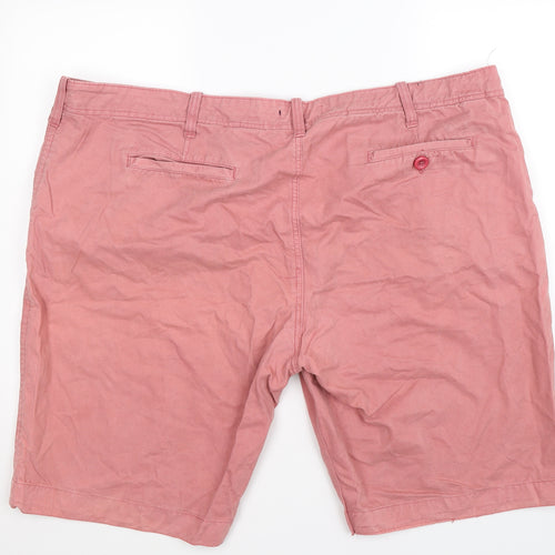 Jacamo Mens Pink   Chino Shorts Size 48