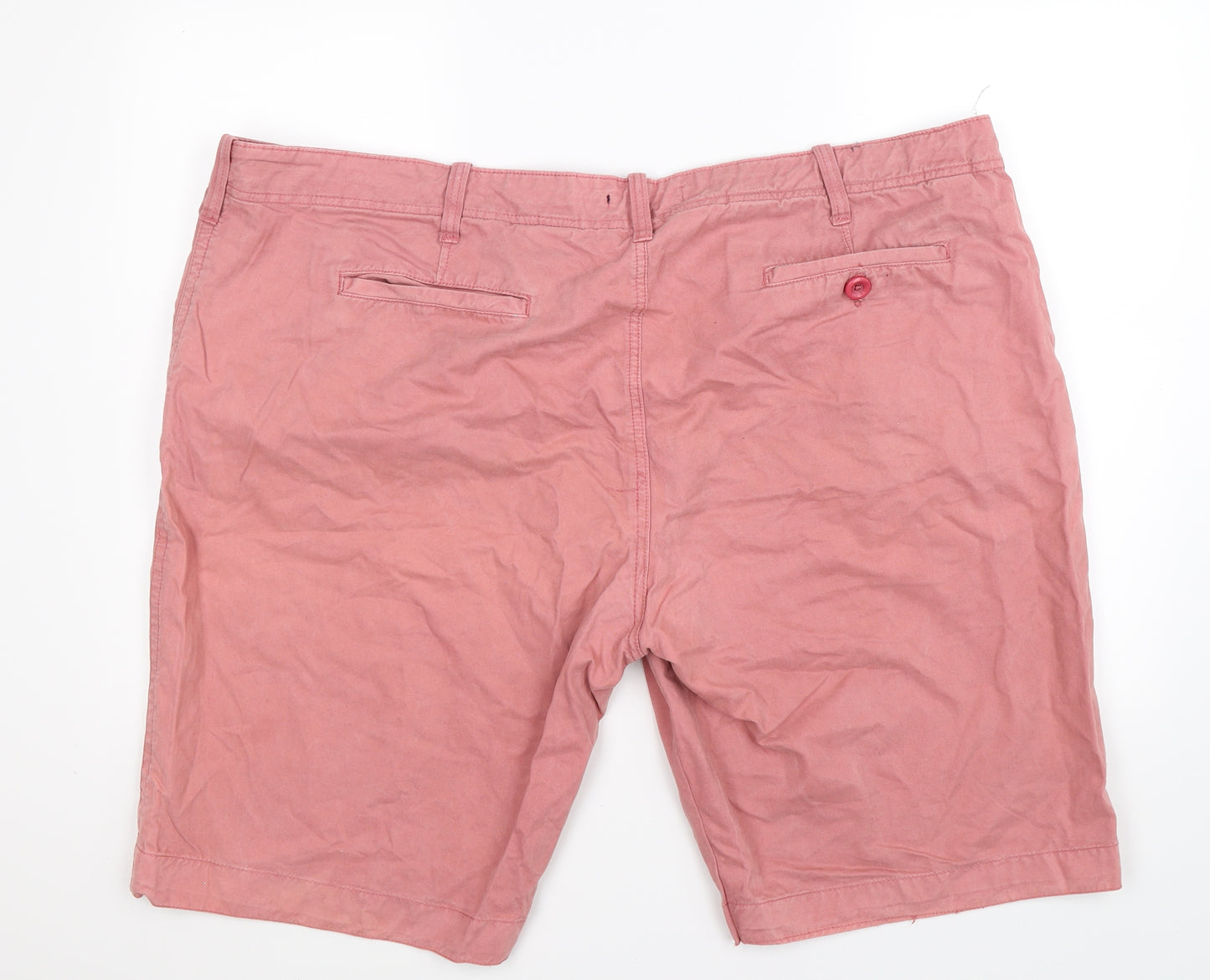 Jacamo Mens Pink   Chino Shorts Size 48