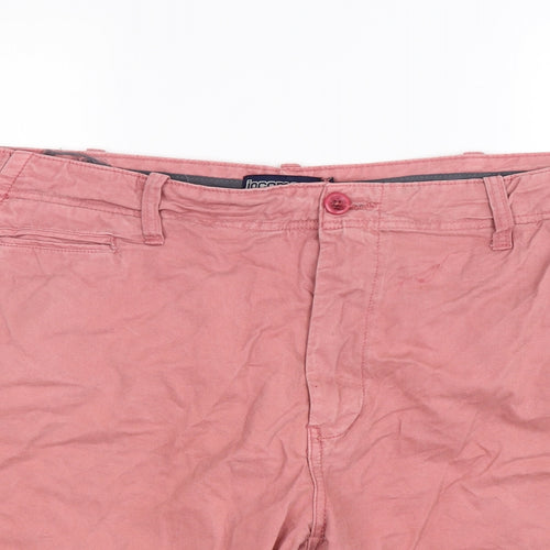 Jacamo Mens Pink   Chino Shorts Size 48