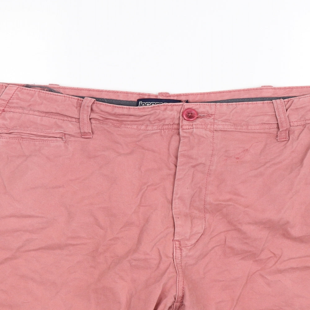 Jacamo Mens Pink   Chino Shorts Size 48