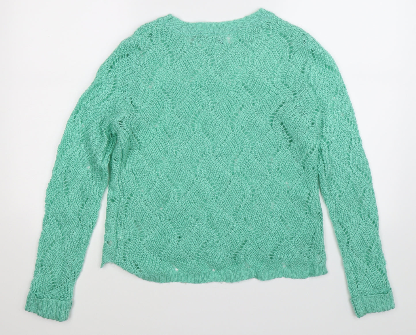 Atmosphere Womens Green  Knit Pullover Jumper Size 12