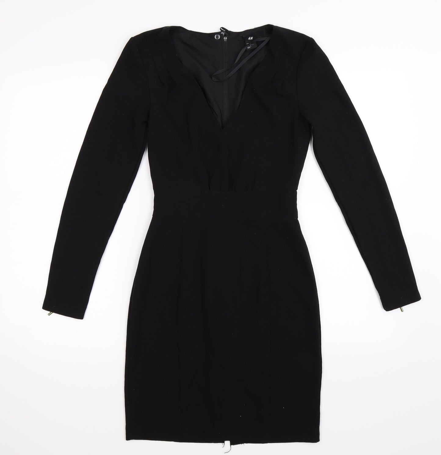 H&M Womens Black   Bodycon  Size 6